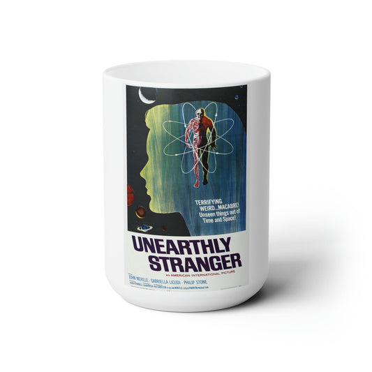 UNEARTHLY STRANGER 1963 Movie Poster - White Coffee Cup 15oz-15oz-The Sticker Space