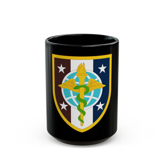 Uniformed Services University of the Health Sciences (U.S. Army) Black Coffee Mug