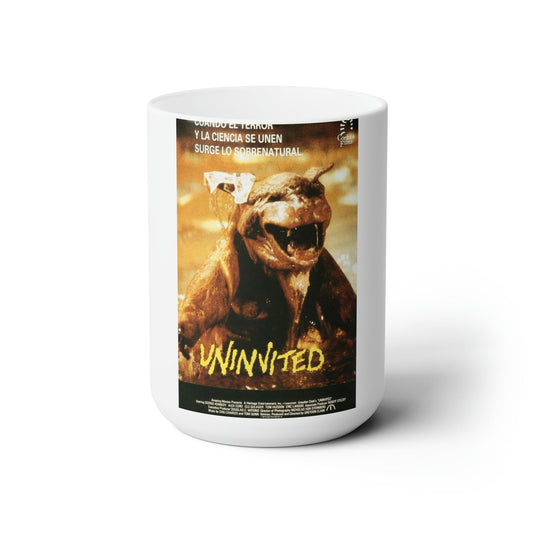 UNINVITED (2) 1987 Movie Poster - White Coffee Cup 15oz-15oz-The Sticker Space
