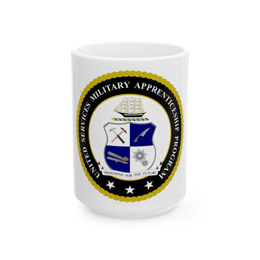 United Services Military Apprenticeship Program USMAP (U.S. Navy) White Coffee Mug