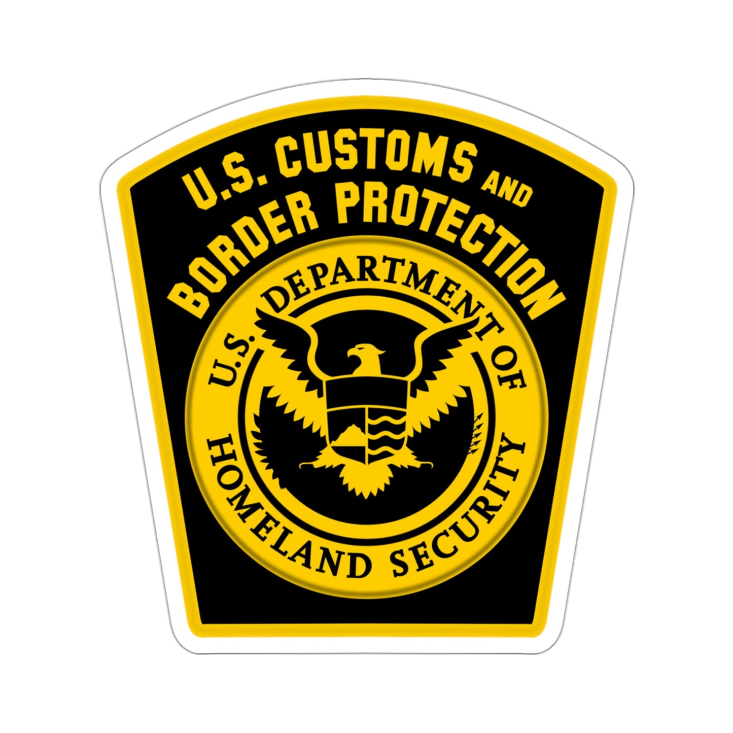 United States Border Patrol STICKER Vinyl Die-Cut Decal-3 Inch-The Sticker Space