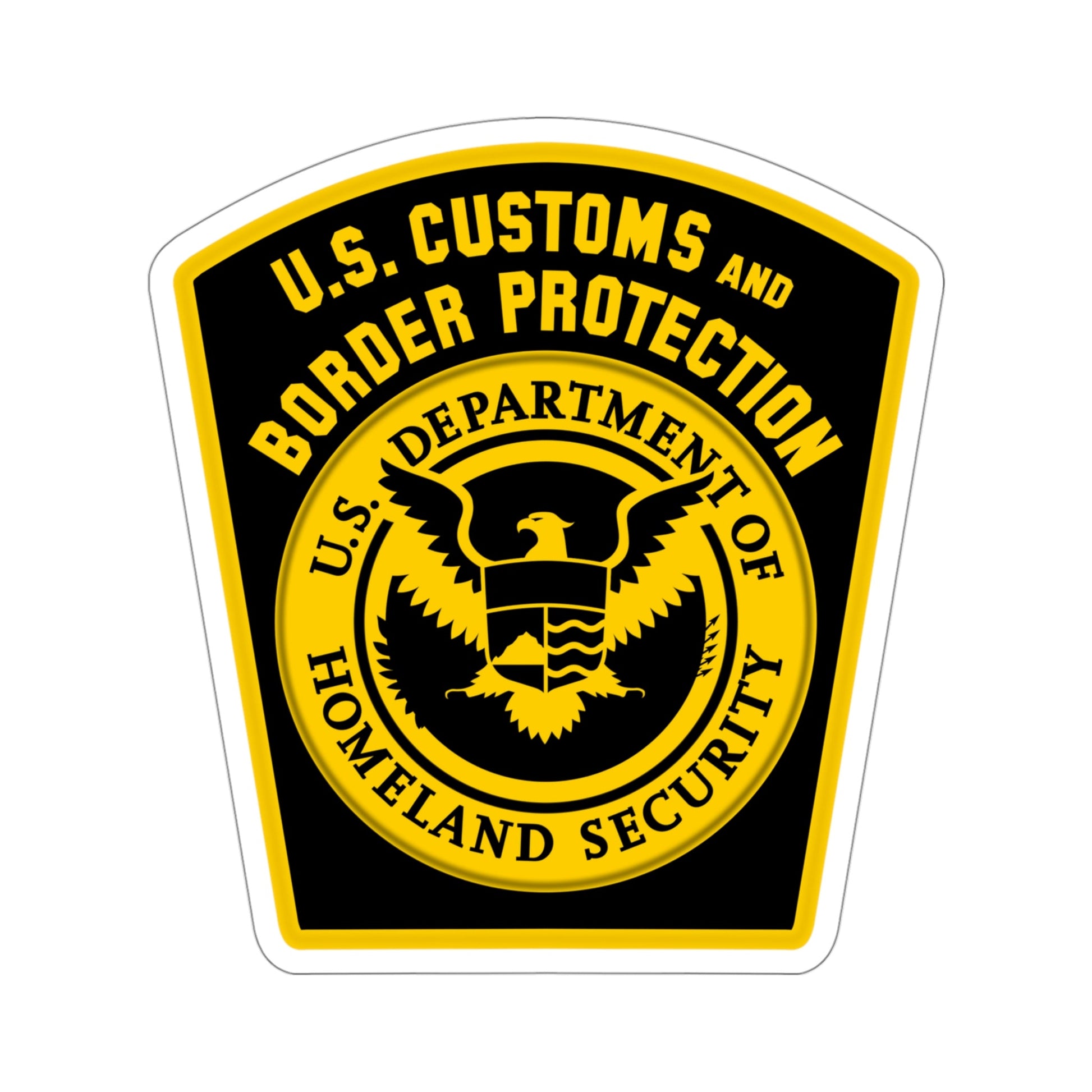 United States Border Patrol STICKER Vinyl Die-Cut Decal-4 Inch-The Sticker Space