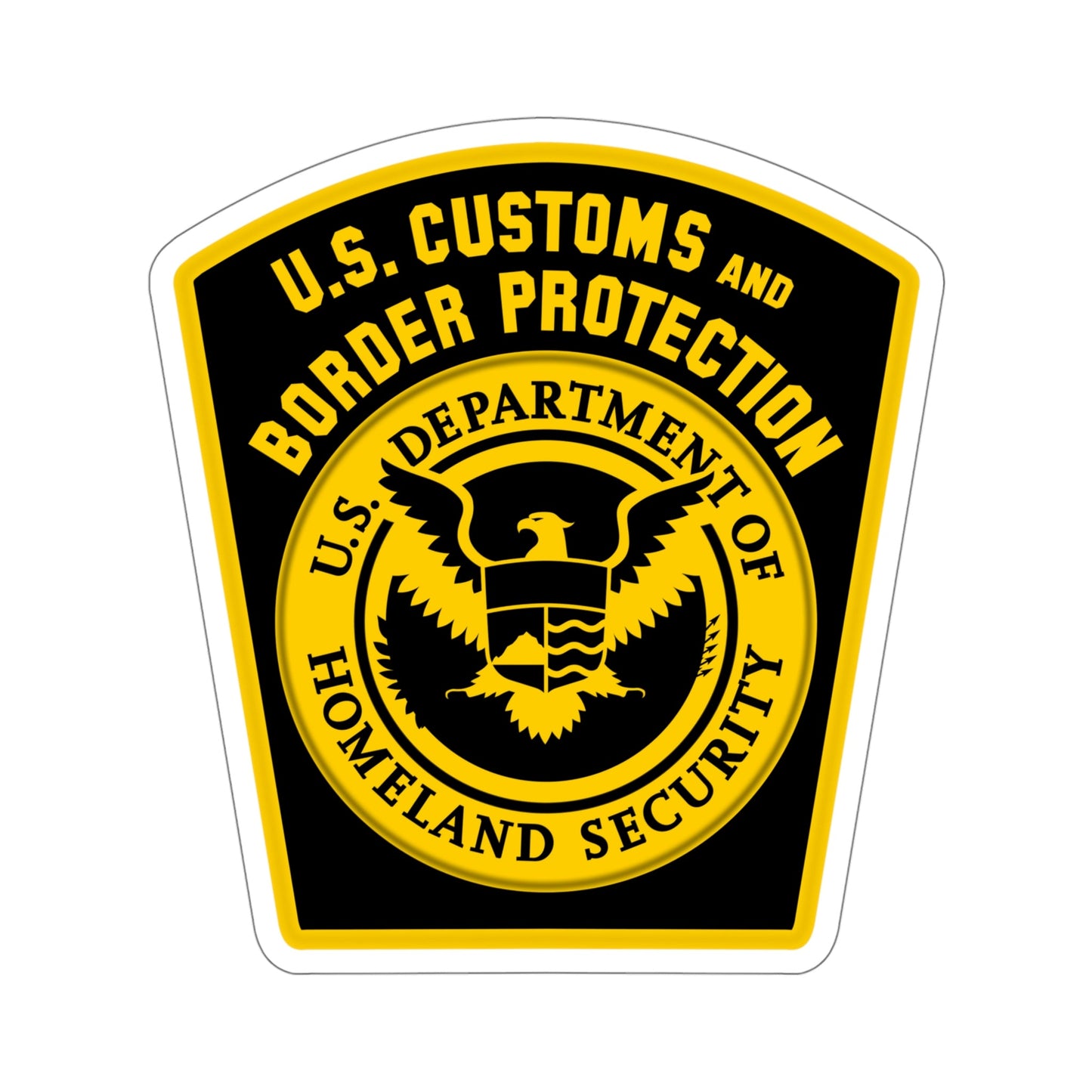 United States Border Patrol STICKER Vinyl Die-Cut Decal-5 Inch-The Sticker Space