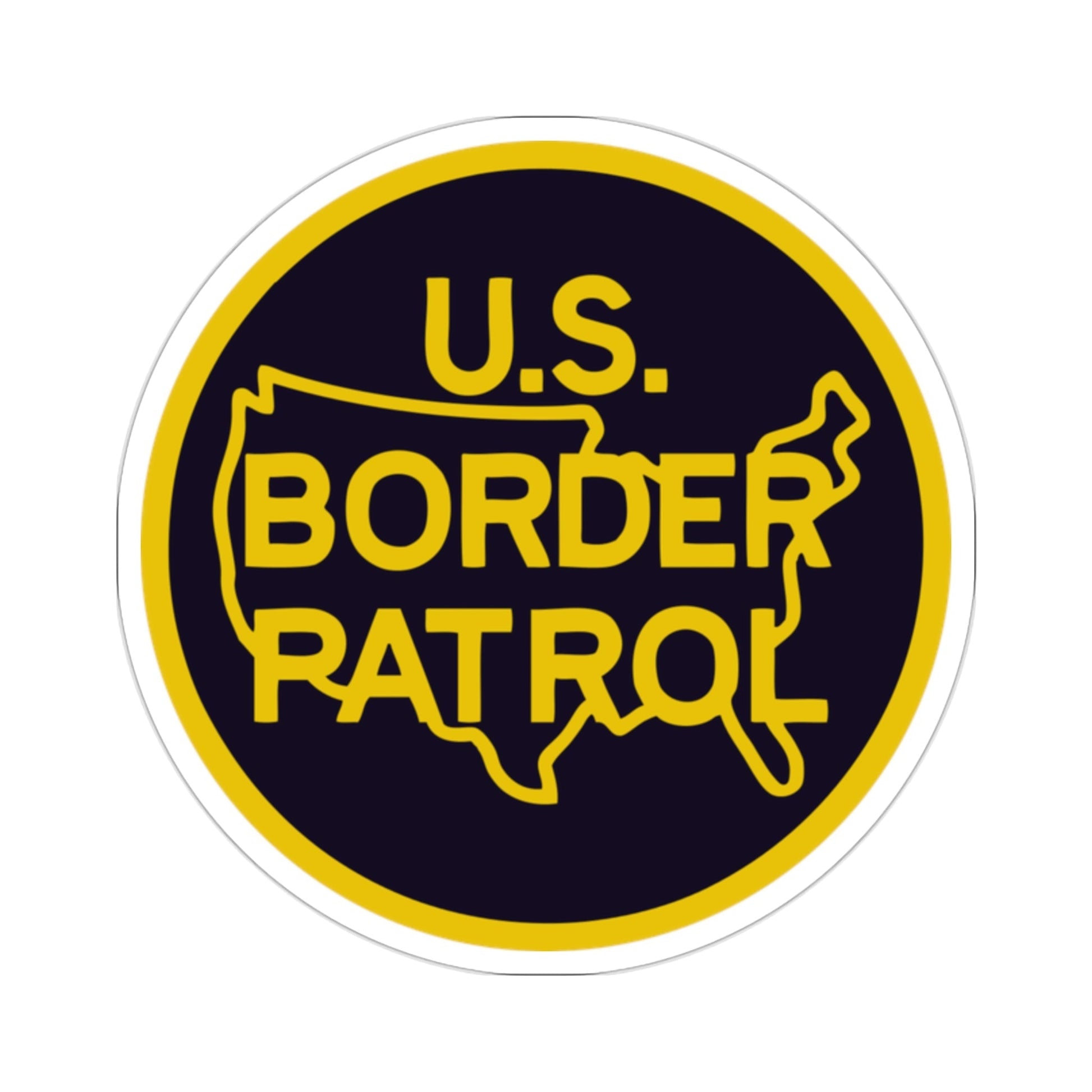United States Border Patrol v2 STICKER Vinyl Die-Cut Decal-2 Inch-The Sticker Space