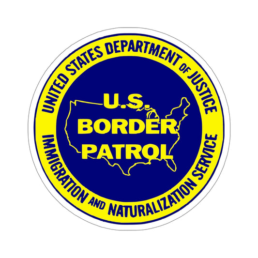 United States Border Patrol v3 STICKER Vinyl Die-Cut Decal-6 Inch-The Sticker Space