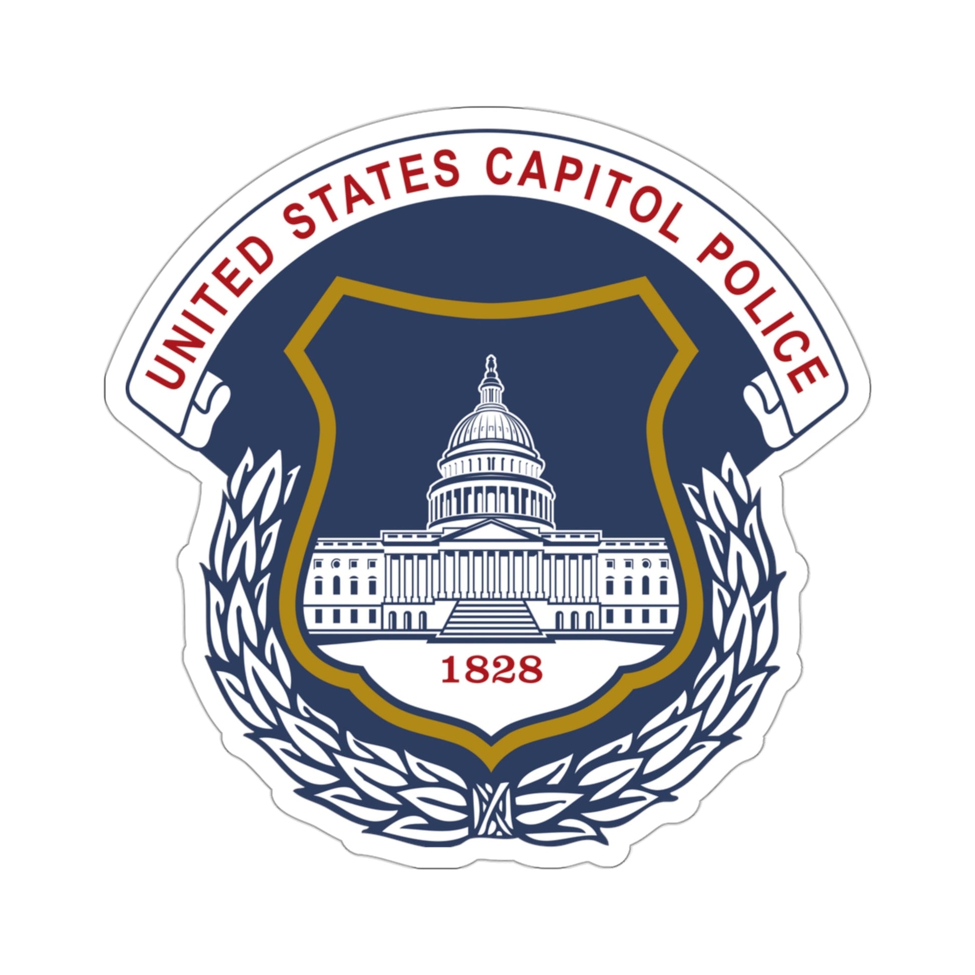 United States Capitol Police STICKER Vinyl Die-Cut Decal-3 Inch-The Sticker Space