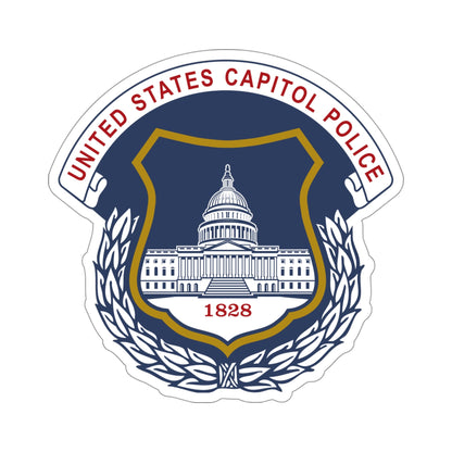 United States Capitol Police STICKER Vinyl Die-Cut Decal-4 Inch-The Sticker Space