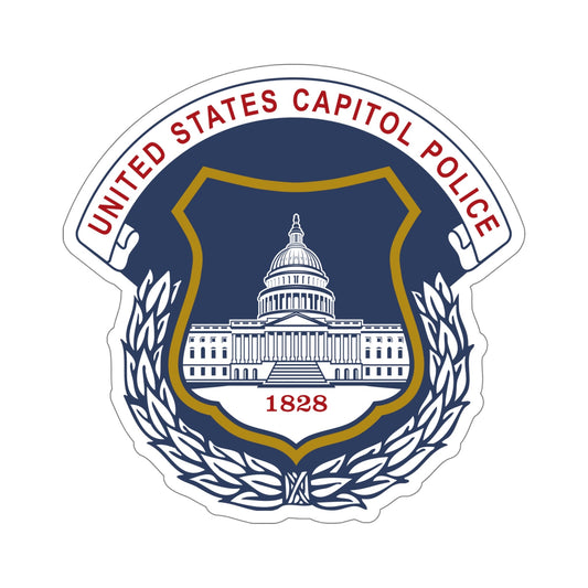 United States Capitol Police STICKER Vinyl Die-Cut Decal-6 Inch-The Sticker Space