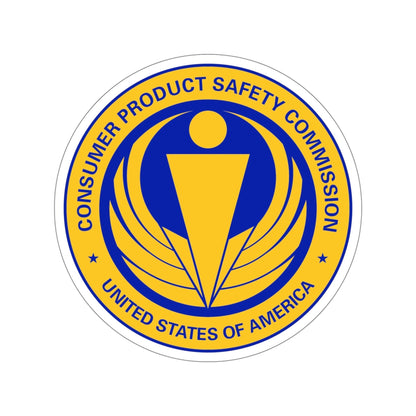 United States Consumer Product Safety Commission STICKER Vinyl Die-Cut Decal-5 Inch-The Sticker Space