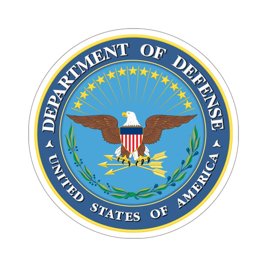 United States Department of Defense STICKER Vinyl Die-Cut Decal-6 Inch-The Sticker Space