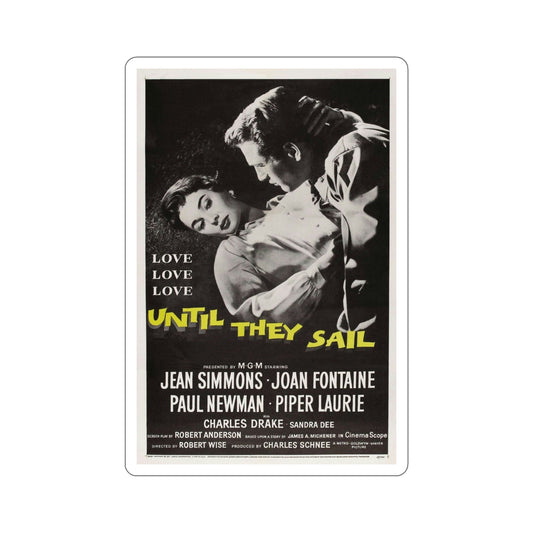 Until They Sail 1957 Movie Poster STICKER Vinyl Die-Cut Decal-6 Inch-The Sticker Space