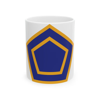 US 55th Infantry Division (U.S. Army) White Coffee Mug-11oz-The Sticker Space