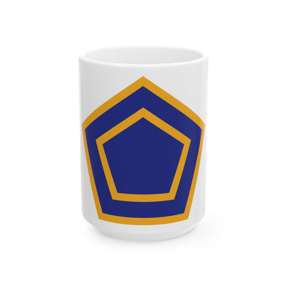 US 55th Infantry Division (U.S. Army) White Coffee Mug-15oz-The Sticker Space