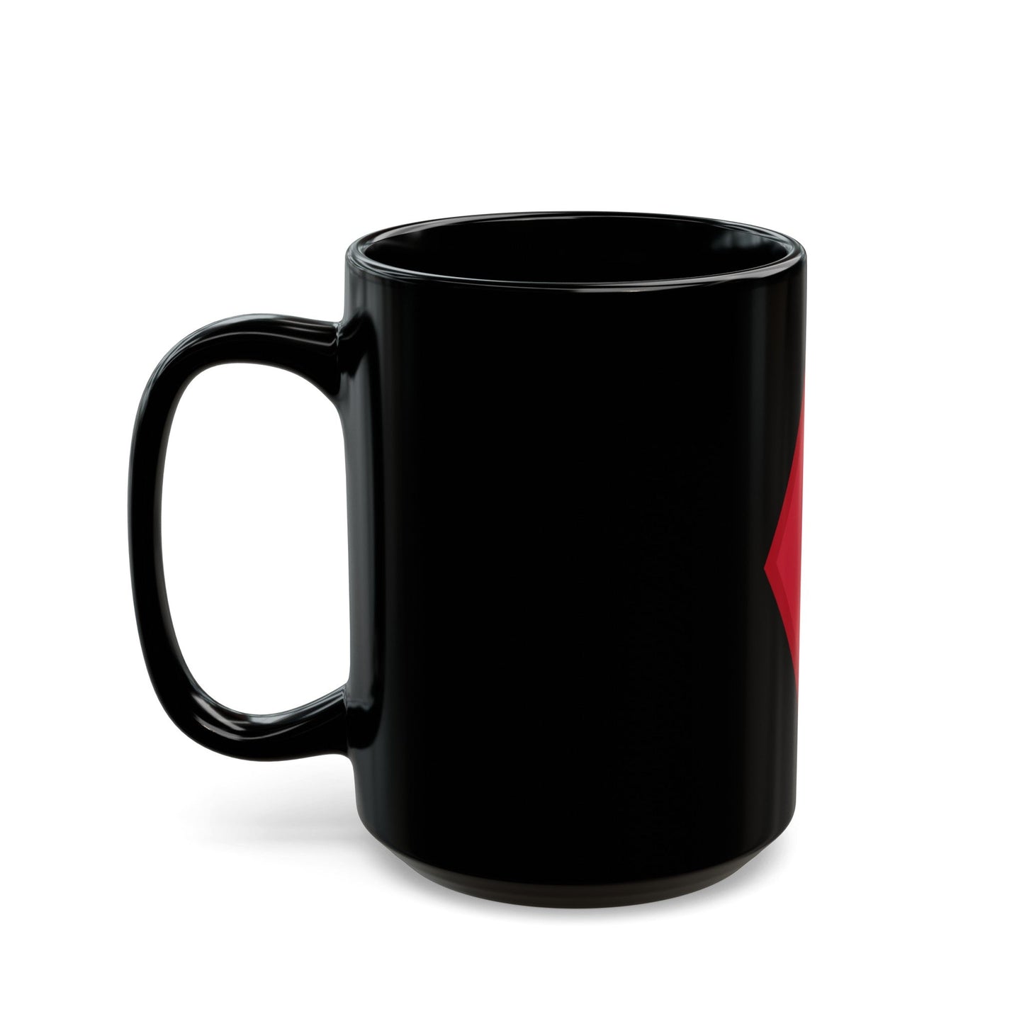 US 5th Infantry Division (U.S. Army) Black Coffee Mug-The Sticker Space