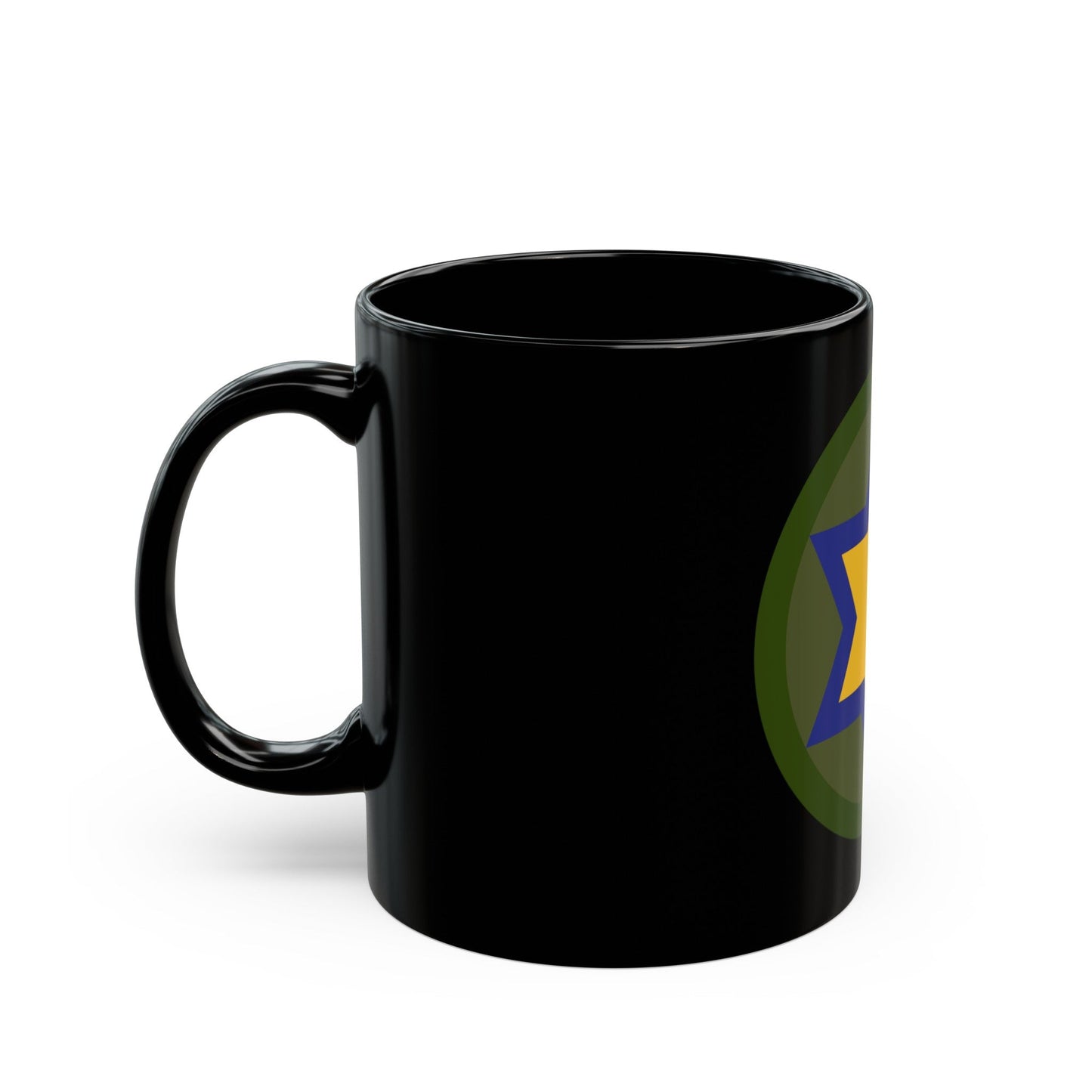 US 66th Cavalry Division (U.S. Army) Black Coffee Mug-The Sticker Space