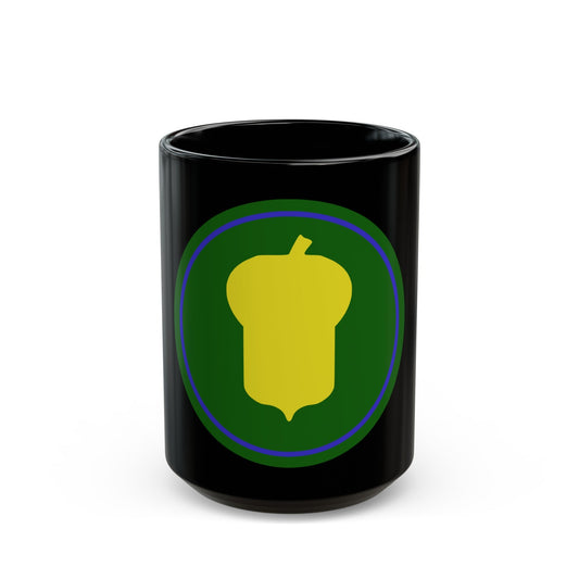 US 87th Infantry Division (U.S. Army) Black Coffee Mug-15oz-The Sticker Space