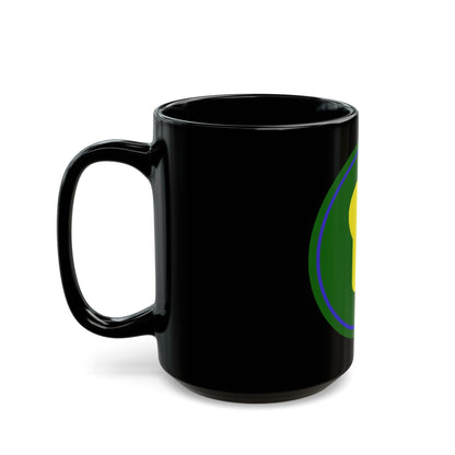 US 87th Infantry Division (U.S. Army) Black Coffee Mug-The Sticker Space