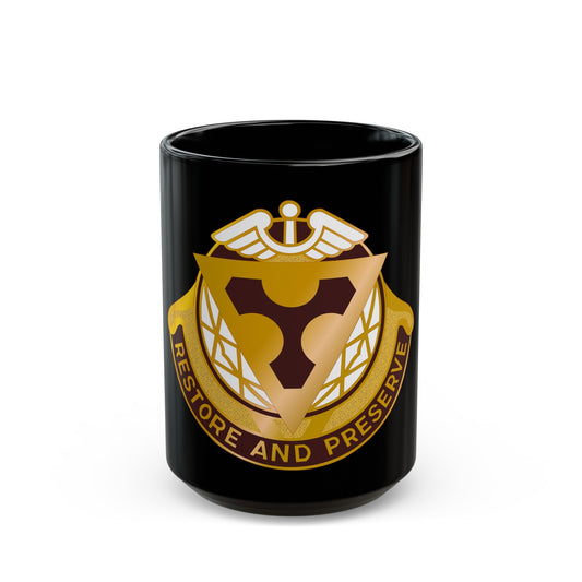 US Area Dental Laboratory Fort Sam Houston (U.S. Army) Black Coffee Mug-15oz-The Sticker Space