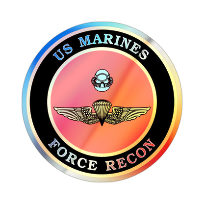 US Marines Force Recon (USMC) Holographic STICKER Die-Cut Vinyl Decal-2 Inch-The Sticker Space