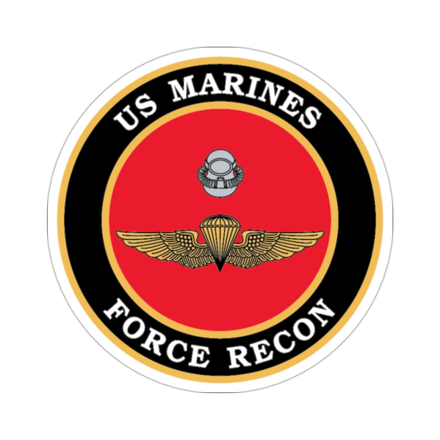 US Marines Force Recon (USMC) STICKER Vinyl Die-Cut Decal-2 Inch-The Sticker Space