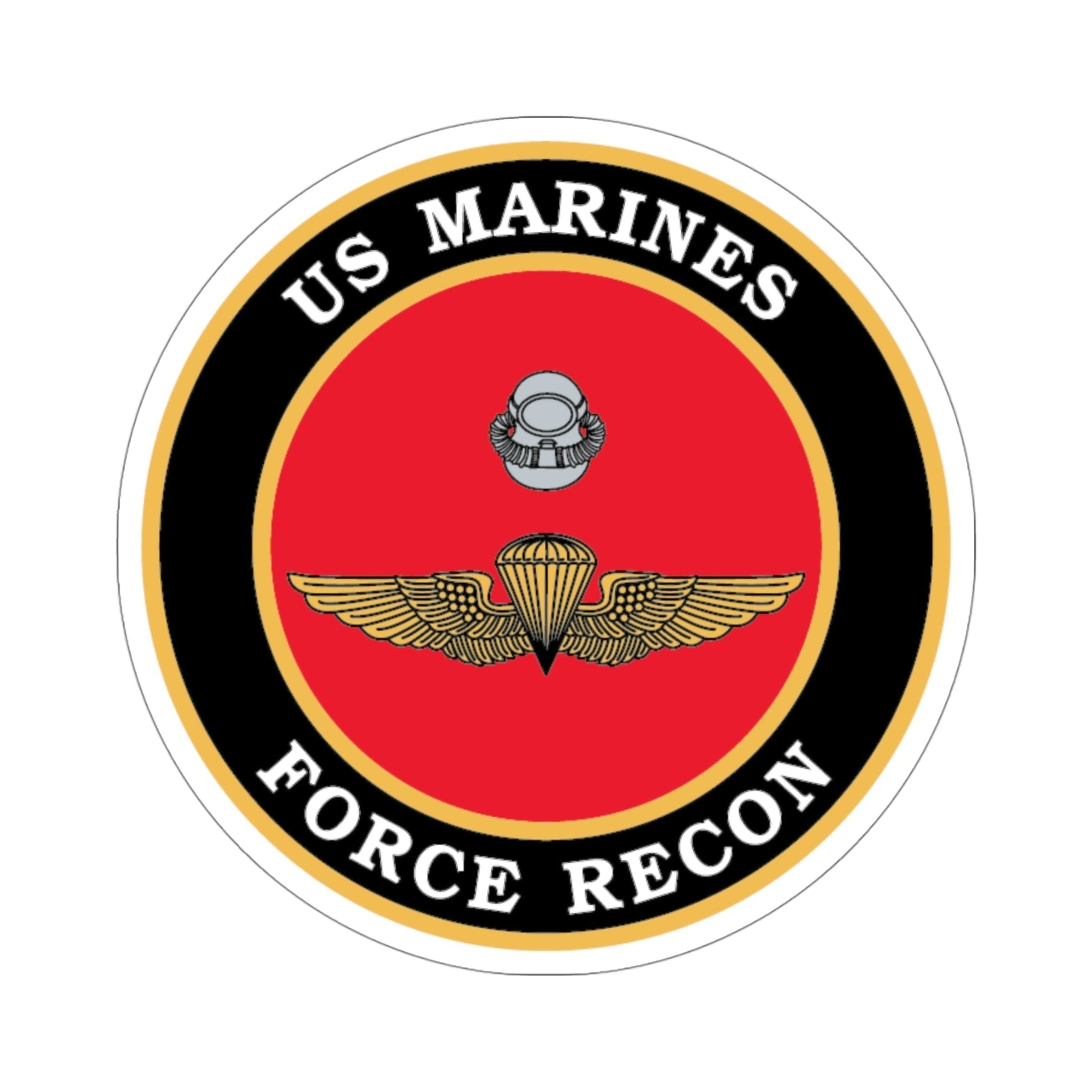 US Marines Force Recon (USMC) STICKER Vinyl Die-Cut Decal-4 Inch-The Sticker Space