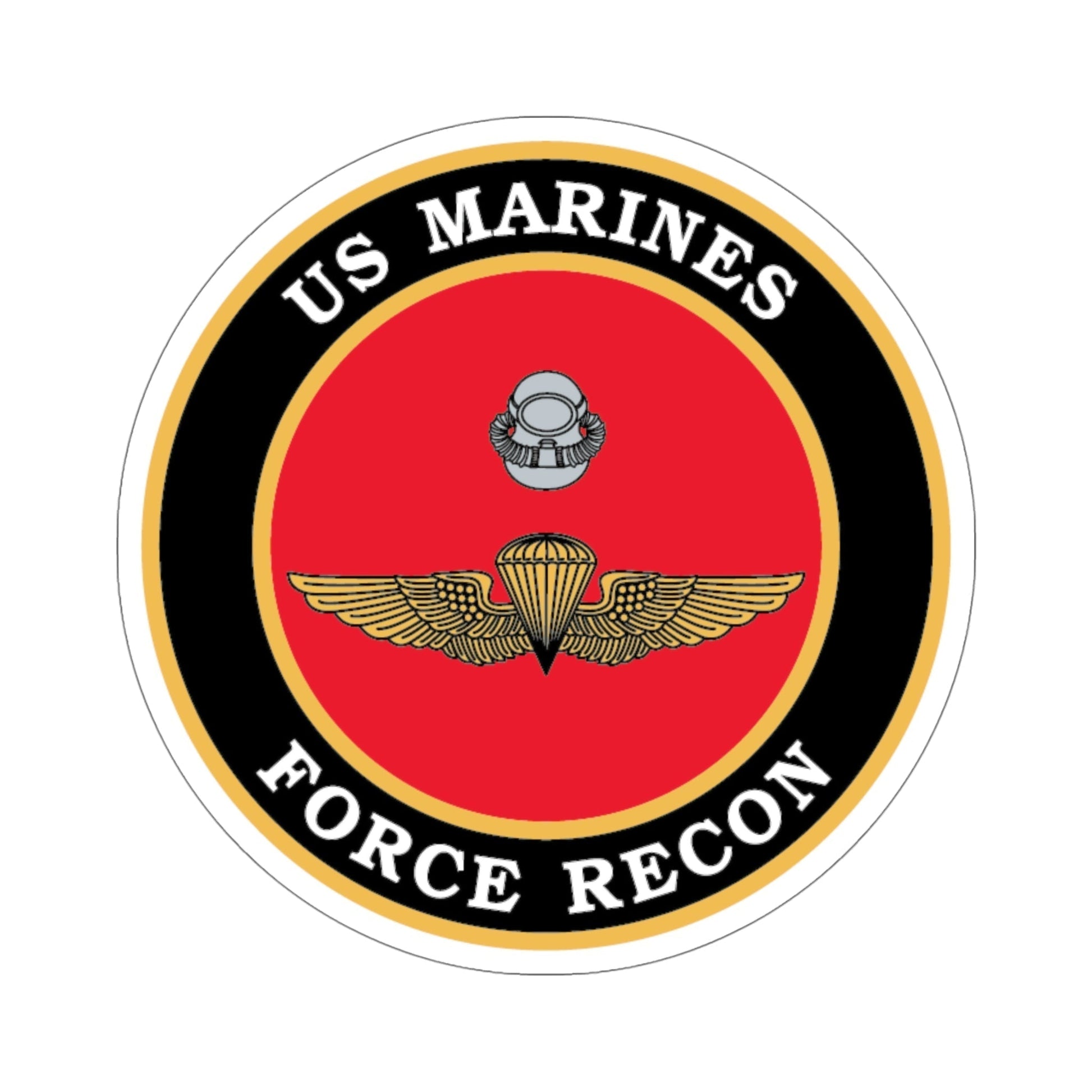 US Marines Force Recon (USMC) STICKER Vinyl Die-Cut Decal-5 Inch-The Sticker Space