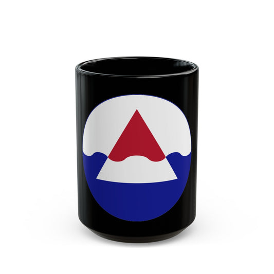 USAE Iceland Defense Force (U.S. Army) Black Coffee Mug-15oz-The Sticker Space