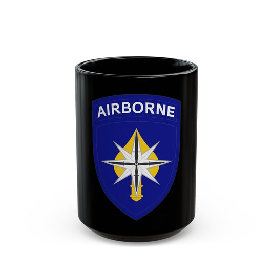 USAE Special Operations Command North (U.S. Army) Black Coffee Mug-15oz-The Sticker Space