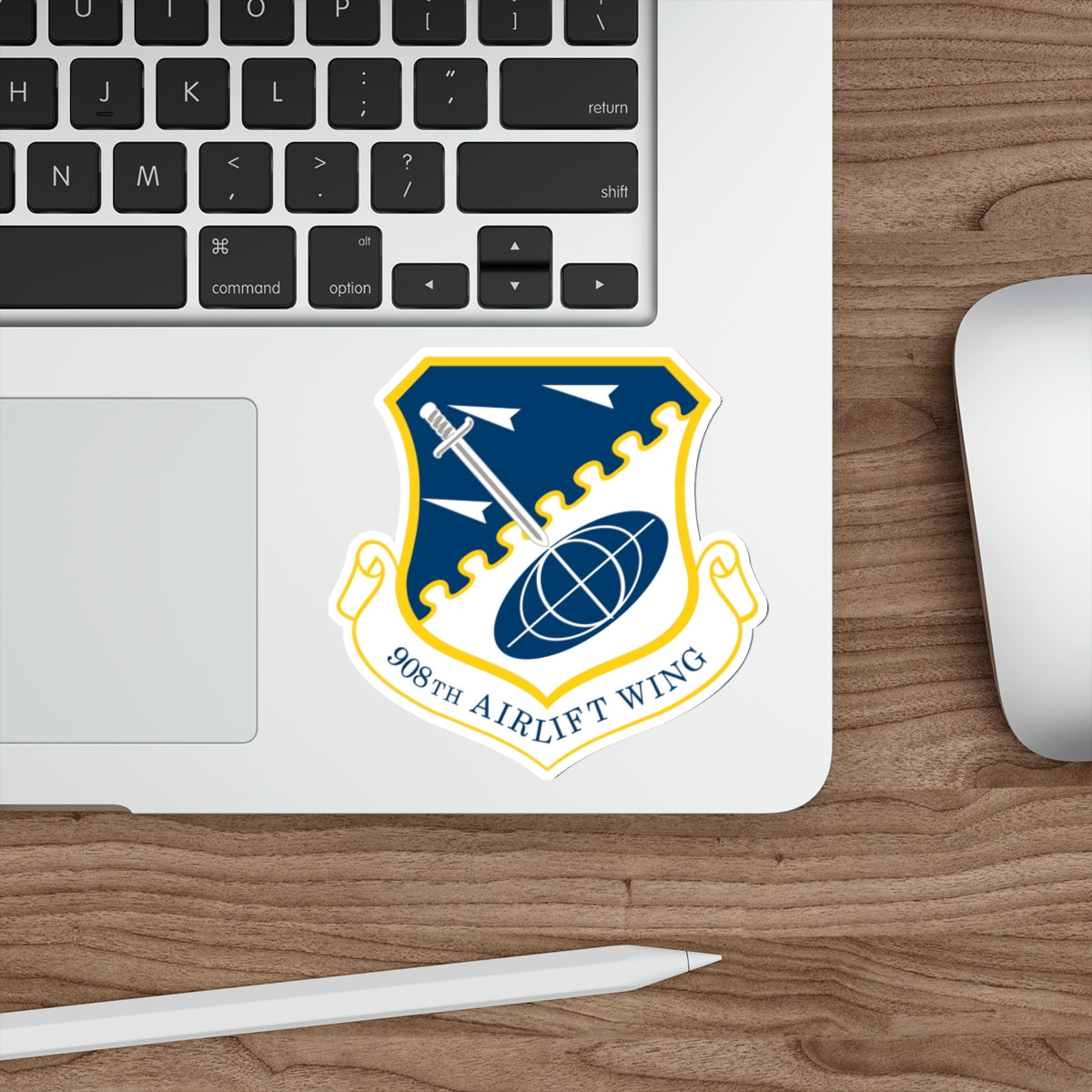 USAF 908th Airlift Wing (U.S. Air Force) STICKER Vinyl Die-Cut Decal-The Sticker Space