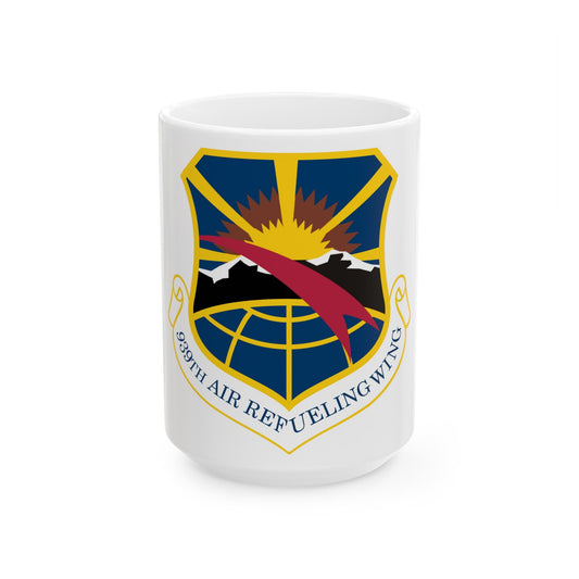 USAF 939th Air Refueling Wing (U.S. Air Force) White Coffee Mug-15oz-The Sticker Space