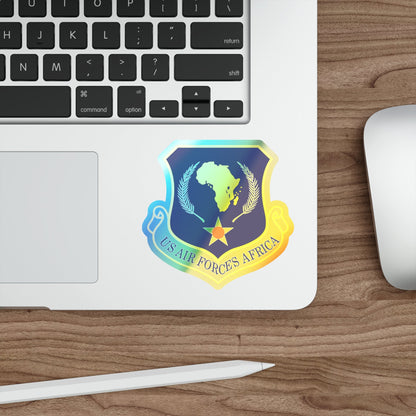 USAF Africa (U.S. Air Force) Holographic STICKER Die-Cut Vinyl Decal-The Sticker Space