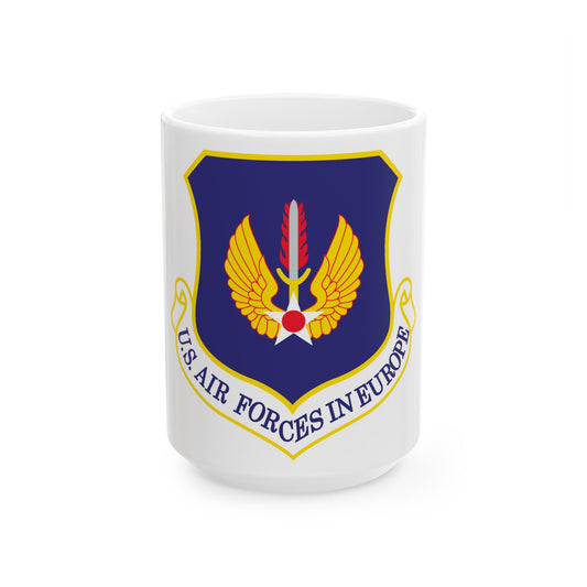 USAF in Europe (U.S. Air Force) White Coffee Mug
