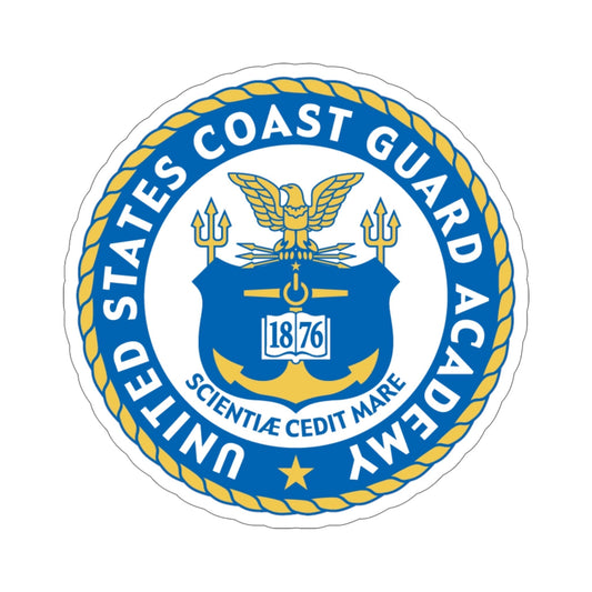 USCG Academy (U.S. Coast Guard) STICKER Vinyl Die-Cut Decal-6 Inch-The Sticker Space