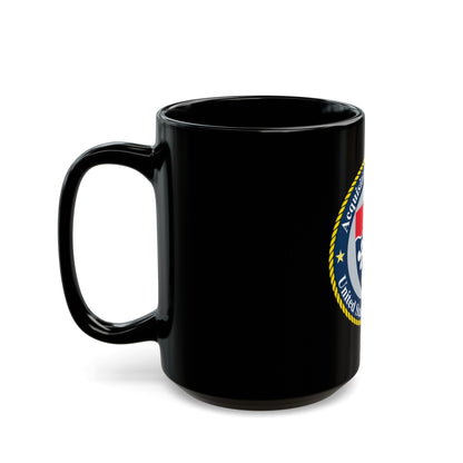 USCG Acquisition Directorate (U.S. Coast Guard) Black Coffee Mug-The Sticker Space