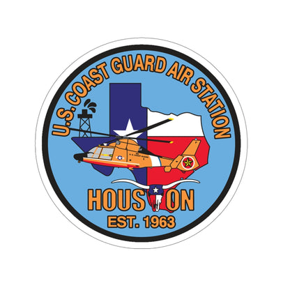 USCG Air Station Houston 2 (U.S. Coast Guard) STICKER Vinyl Die-Cut Decal-4 Inch-The Sticker Space