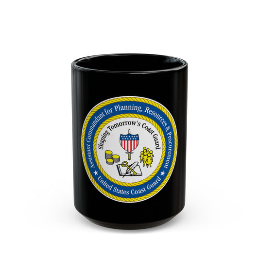 USCG Ast Comdt Plan Res & Proc (U.S. Coast Guard) Black Coffee Mug
