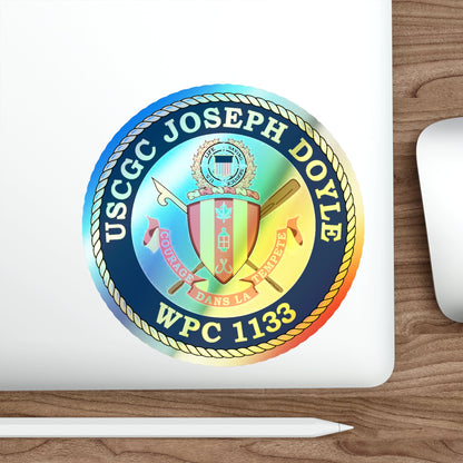 USCG C JOSEPH DOYLE W PC 1133 (U.S. Coast Guard) Holographic STICKER Die-Cut Vinyl Decal-The Sticker Space
