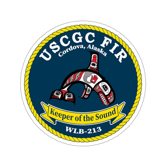 USCG FIR WLB 213 (U.S. Coast Guard) STICKER Vinyl Die-Cut Decal-6 Inch-The Sticker Space