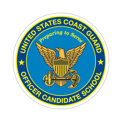 USCG Officer Candidate School (U.S. Coast Guard) STICKER Vinyl Die-Cut Decal-6 Inch-The Sticker Space