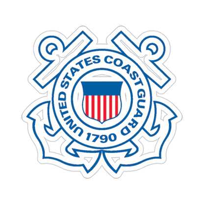 USCG Official Emblem (U.S. Coast Guard) STICKER Vinyl Die-Cut Decal-2 Inch-The Sticker Space