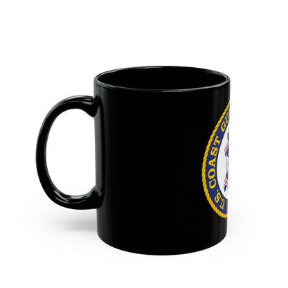 USCG Pacific Area (U.S. Coast Guard) Black Coffee Mug-The Sticker Space