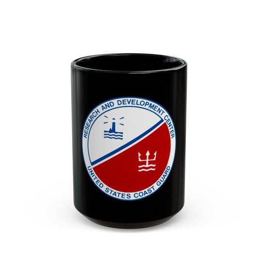 USCG Research And Development Center (U.S. Coast Guard) Black Coffee Mug