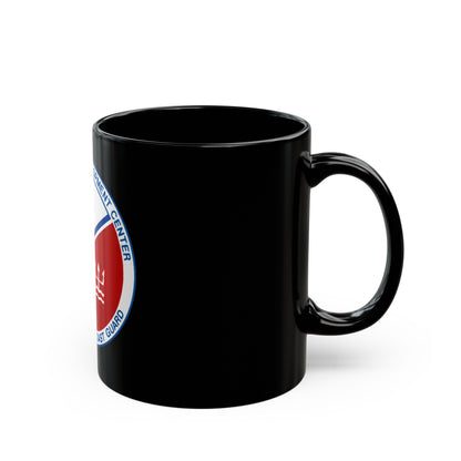 USCG Research And Development Center (U.S. Coast Guard) Black Coffee Mug-The Sticker Space