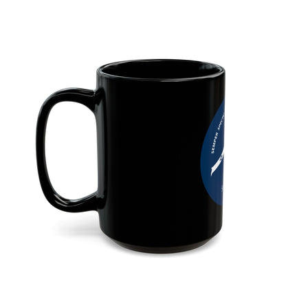 USCG Scan Eagle (U.S. Coast Guard) Black Coffee Mug-The Sticker Space