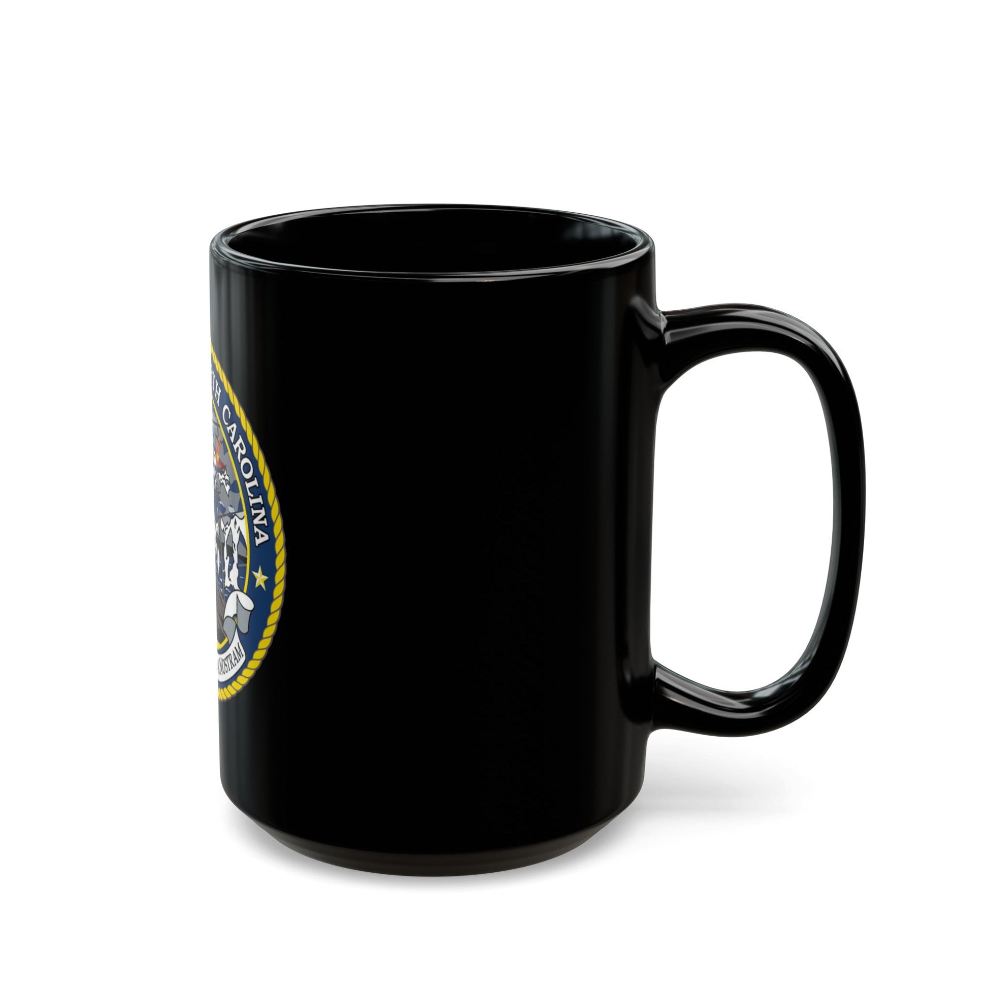 USCG Secctor North Carolina (U.S. Coast Guard) Black Coffee Mug-The Sticker Space