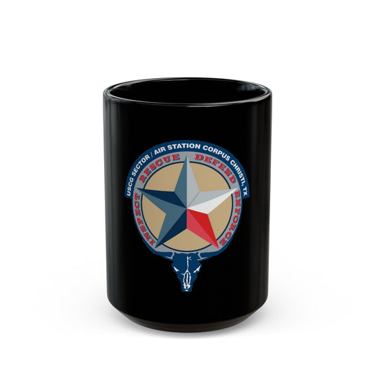 USCG Sector AS Corpus ChristiTX (U.S. Coast Guard) Black Coffee Mug