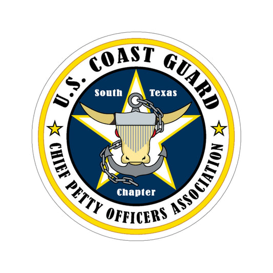USCG South Texas CPOA (U.S. Coast Guard) STICKER Vinyl Die-Cut Decal-6 Inch-The Sticker Space