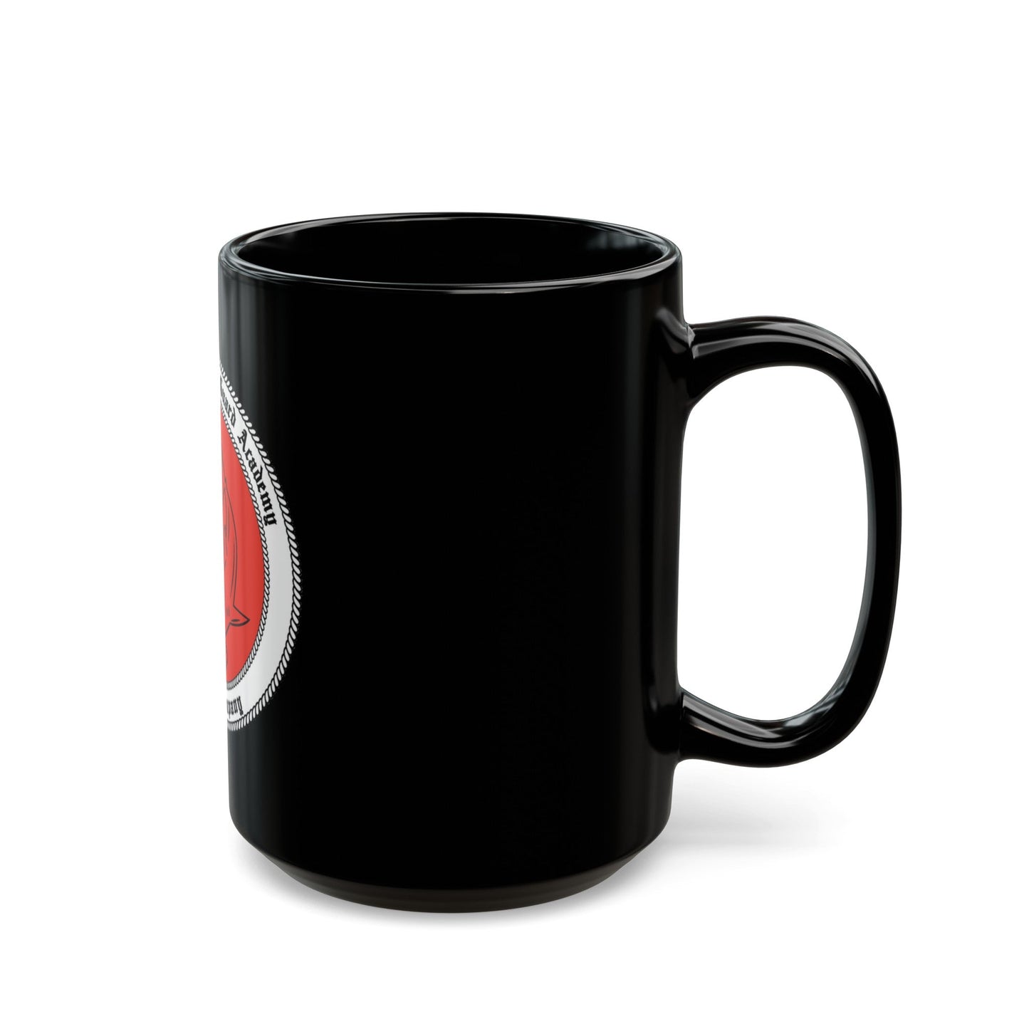 USCGA Hotel Co Hammerhead (U.S. Coast Guard) Black Coffee Mug-The Sticker Space