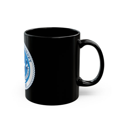 USCGC Acushnet WMEC 167 (U.S. Coast Guard) Black Coffee Mug-The Sticker Space