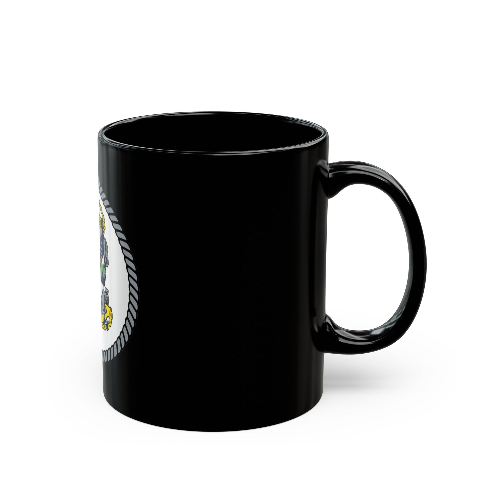 USCGC Alex Haley 39 (U.S. Coast Guard) Black Coffee Mug-The Sticker Space